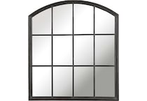 uter black wall mirror   