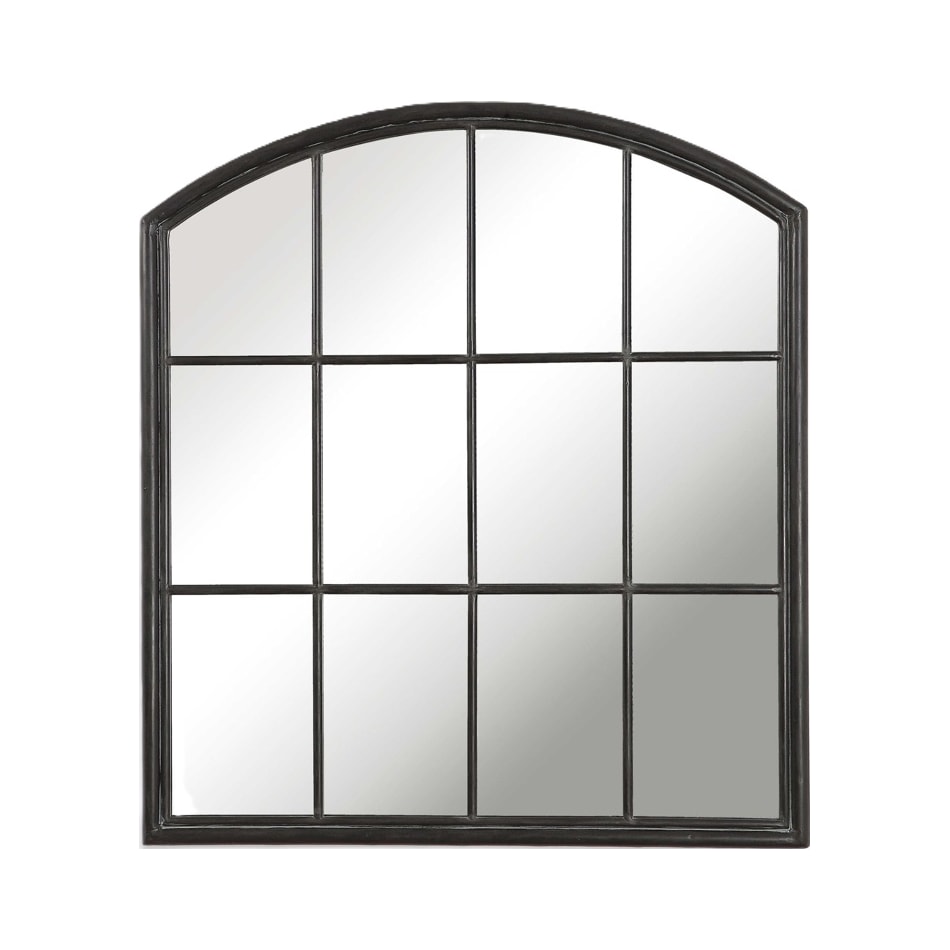 uter black wall mirror   