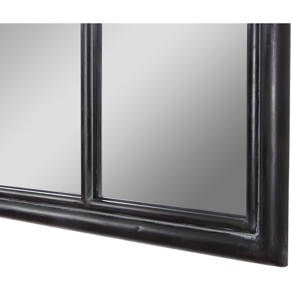 uter black wall mirror   