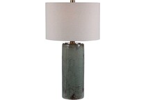 uter blue table lamp   