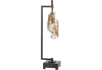 uter brown desk lamp   