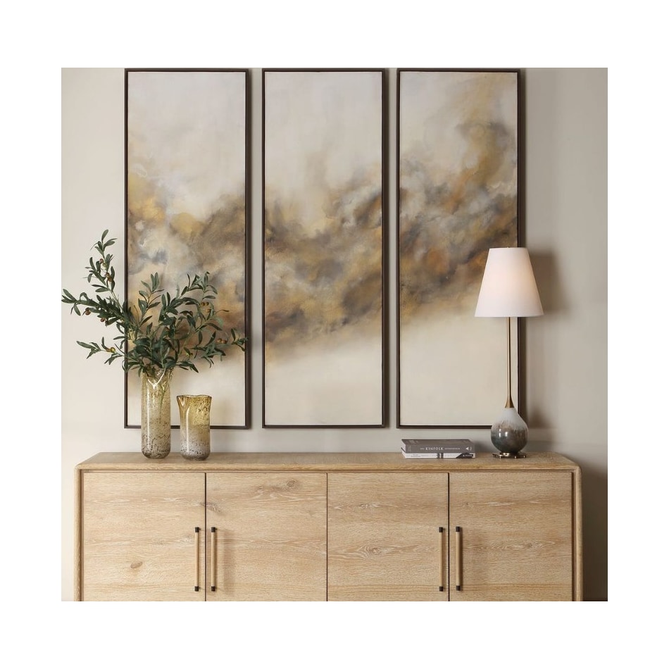 uter brown paintings set  