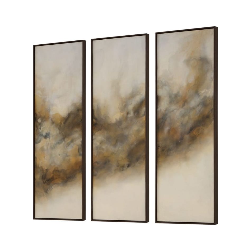 uter brown paintings set  