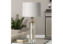 uter brown table lamp   