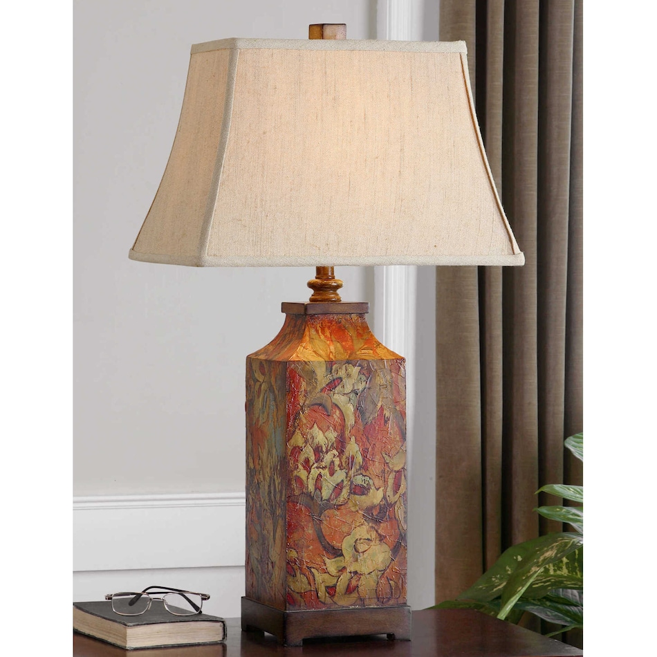 uter orange table lamp   