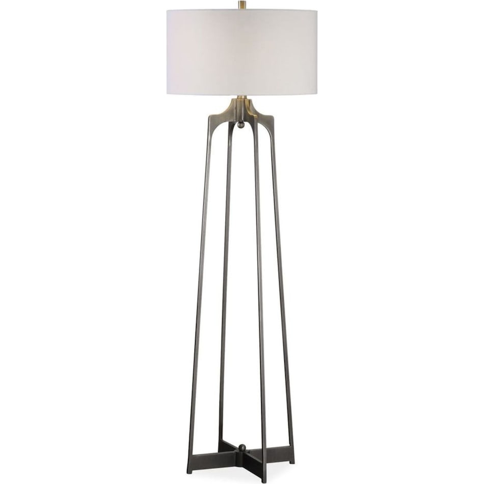 uter silver floor lamp pkg  