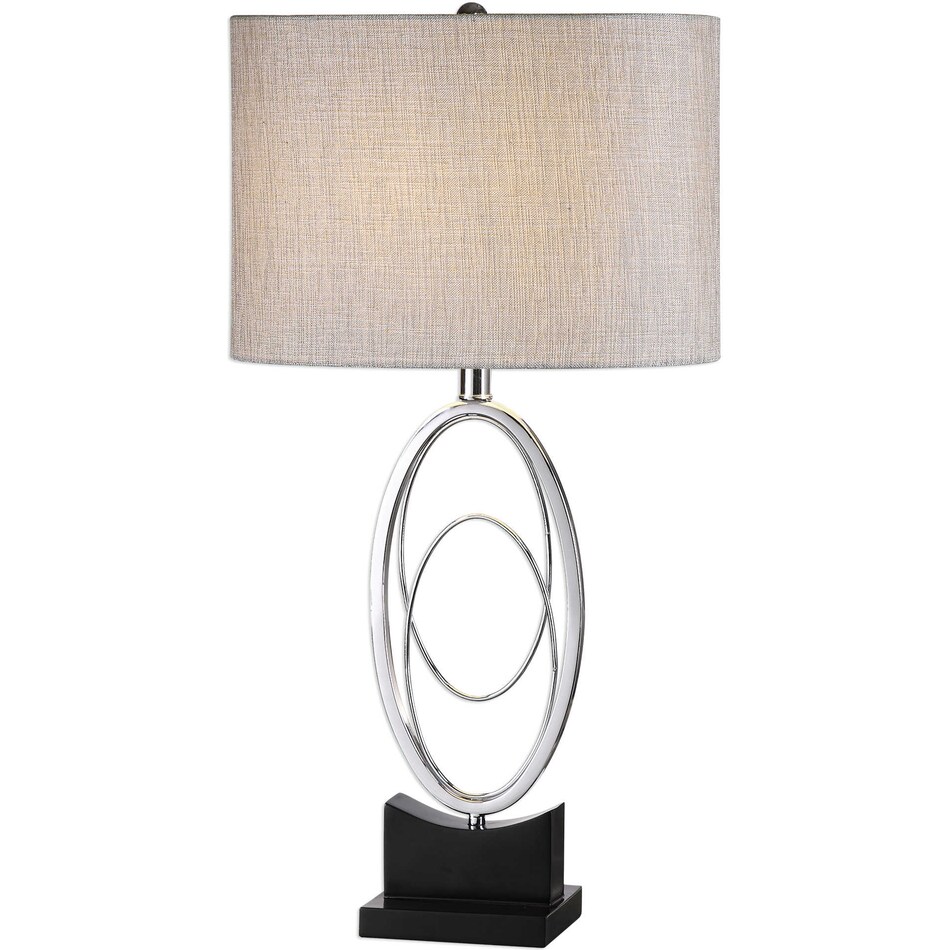 uter silver table lamp   