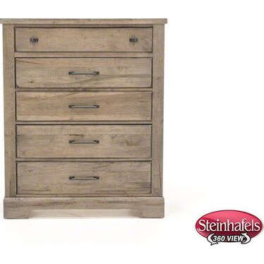 Cool Rustic Chest, Grey