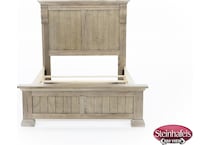 vaughan   bassett furniture co grey queen bed package  image pkg  