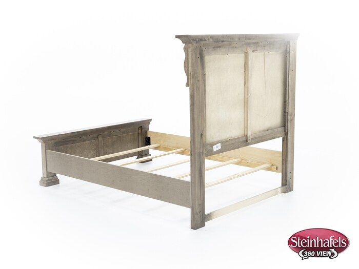vaughan   bassett furniture co grey queen bed package  image pkg  
