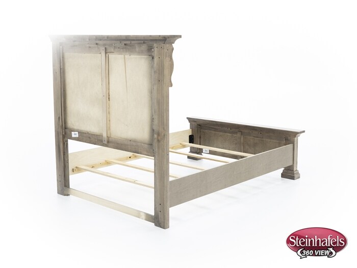 vaughan   bassett furniture co grey queen bed package  image pkg  