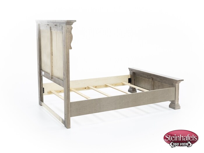 vaughan   bassett furniture co grey queen bed package  image pkg  