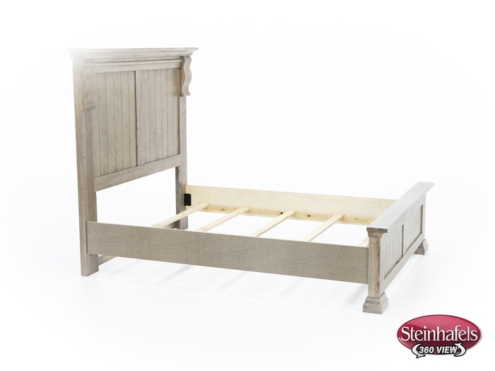 vaughan   bassett furniture co grey queen bed package  image pkg  