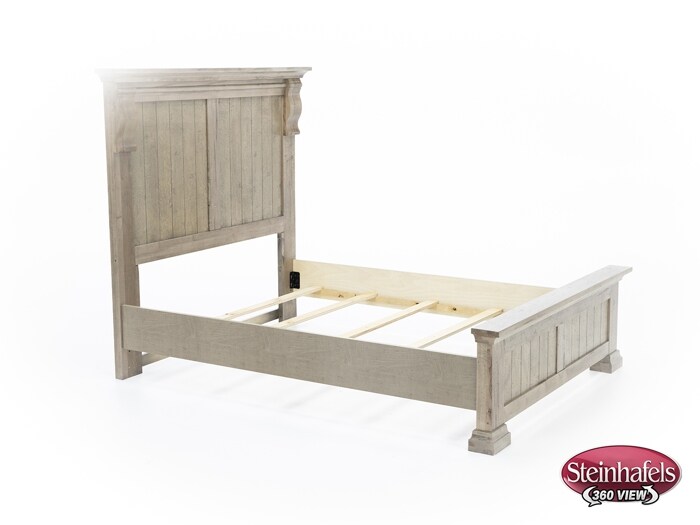 vaughan   bassett furniture co grey queen bed package  image pkg  