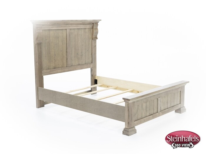 vaughan   bassett furniture co grey queen bed package  image pkg  