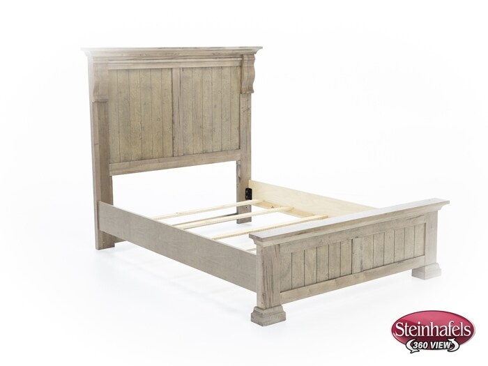 vaughan   bassett furniture co grey queen bed package  image pkg  
