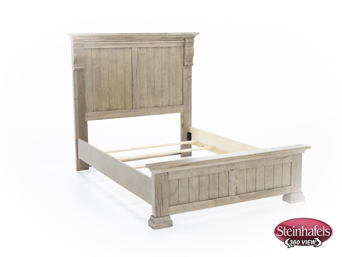 vaughan   bassett furniture co grey queen bed package  image pkg  