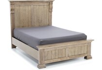 vaughan   bassett furniture co grey queen bed package pkg  