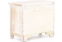 vaughan bassett beige two drawer   