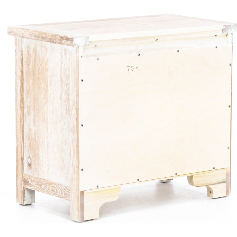 vaughan bassett beige two drawer   