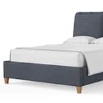 vaughan bassett blue queen bed package uqp  