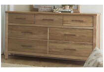 vaughan bassett brown double   