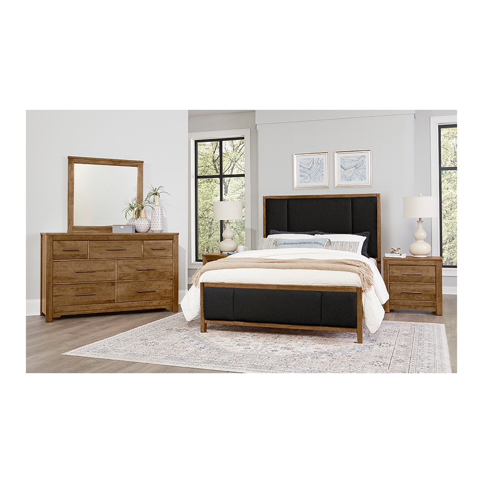 vaughan bassett brown double lifestyle image   