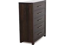 vaughan bassett brown drawer   