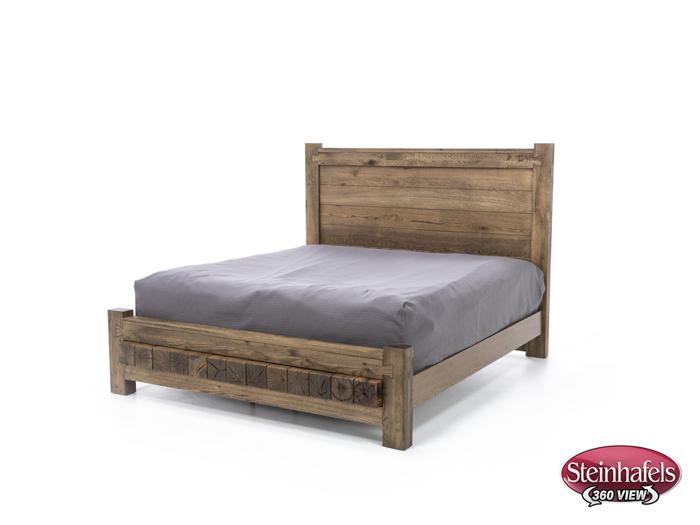 vaughan bassett brown king bed package  image kp  