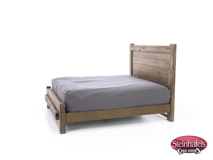 vaughan bassett brown king bed package  image kp  