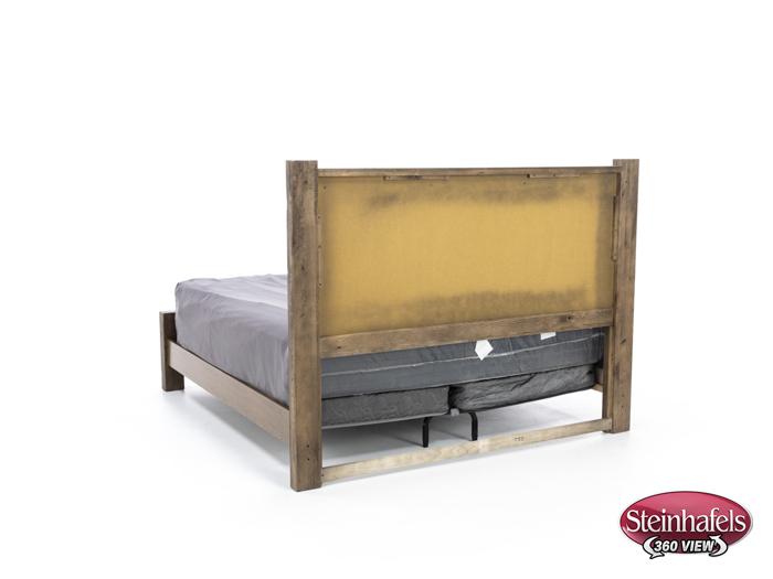 vaughan bassett brown king bed package  image kp  