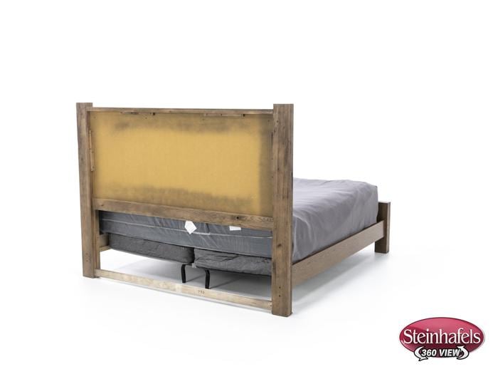vaughan bassett brown king bed package  image kp  