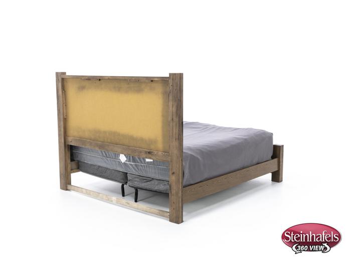 vaughan bassett brown king bed package  image kp  