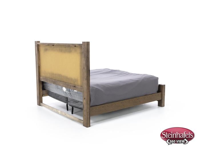 vaughan bassett brown king bed package  image kp  
