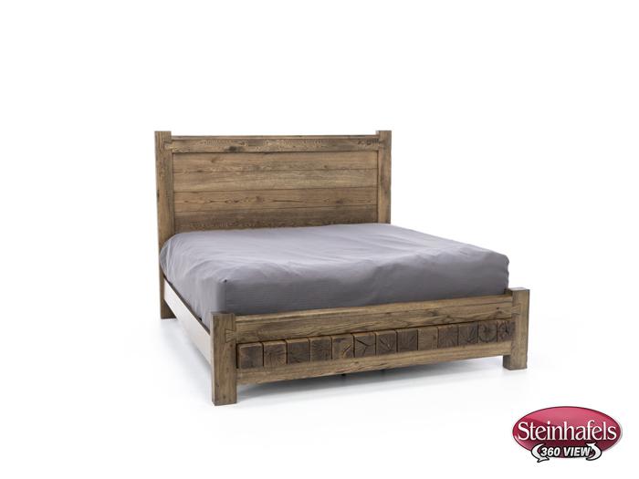 vaughan bassett brown king bed package  image kp  