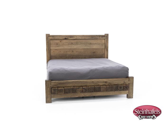 vaughan bassett brown king bed package  image kp  