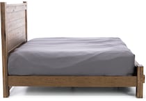 vaughan bassett brown king bed package kp  