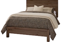 vaughan bassett brown king bed package pkp  