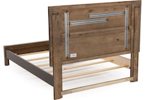 vaughan bassett brown king bed package pkp  