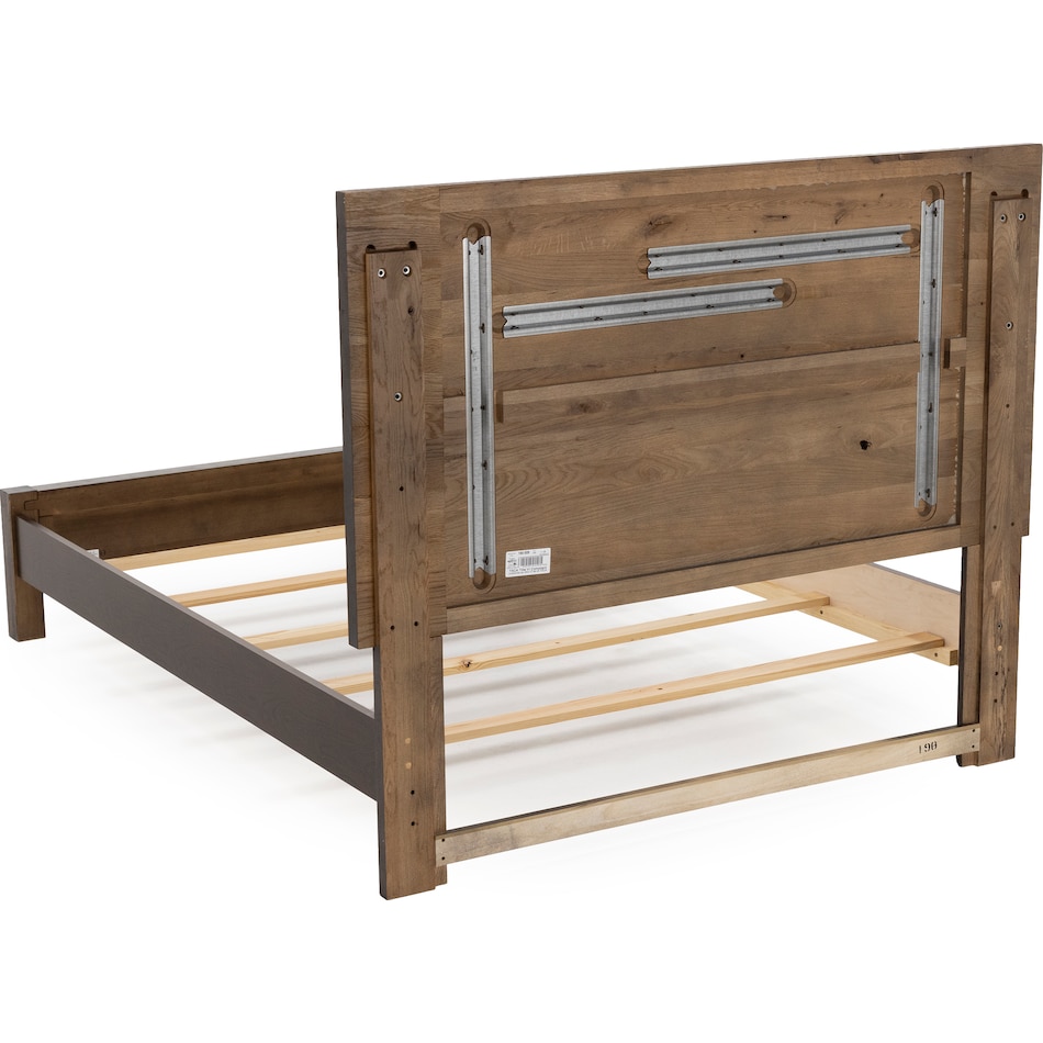 vaughan bassett brown king bed package pkp  