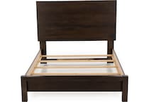vaughan bassett brown king bed package pkp  