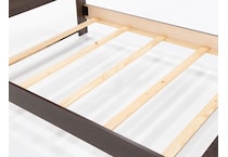 vaughan bassett brown king bed package pkp  