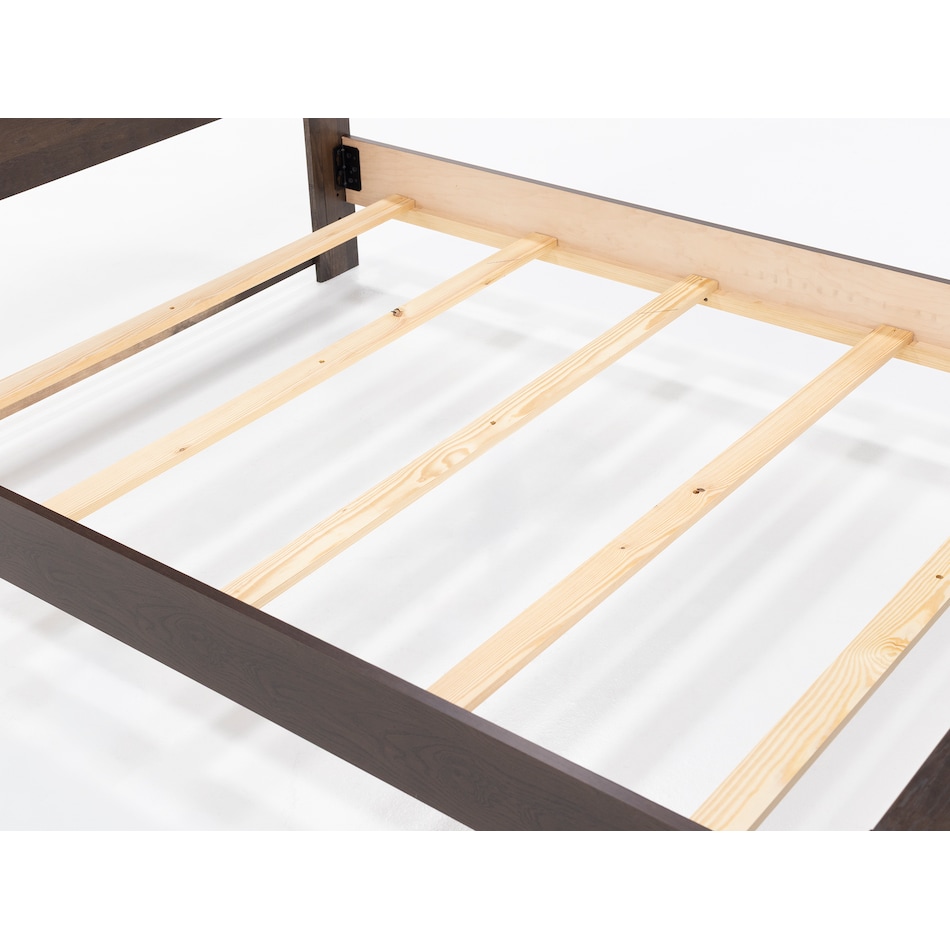 vaughan bassett brown king bed package pkp  