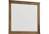 vaughan bassett brown mirror   