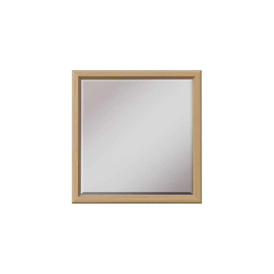 vaughan bassett brown mirror   