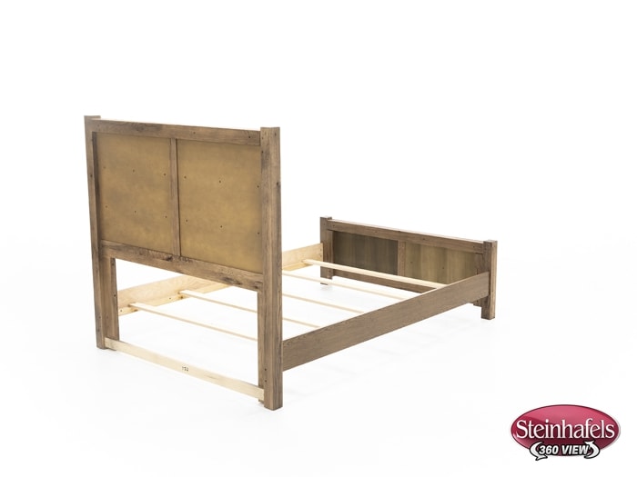 vaughan bassett brown queen bed package  image qbb  