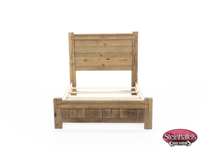 vaughan bassett brown queen bed package  image qp  