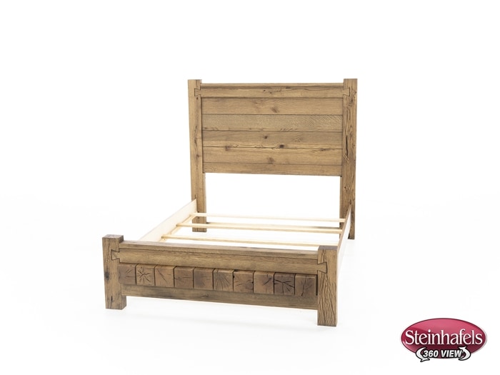 vaughan bassett brown queen bed package  image qp  