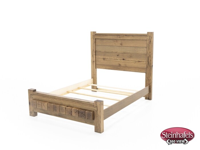 vaughan bassett brown queen bed package  image qp  