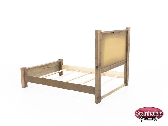 vaughan bassett brown queen bed package  image qp  